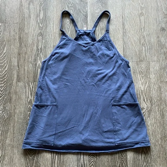 Free People Hot Shot Mini Dress in Indigo - Picture 4 of 11